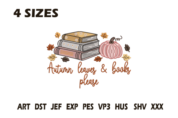 Autumn Leaves Books Embroidery Review