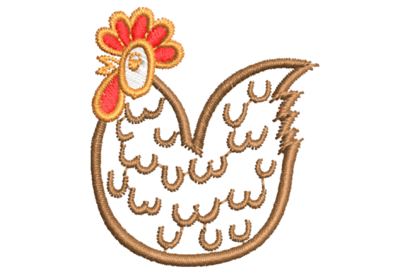 Cute Little Chicken Embroidery Design Review