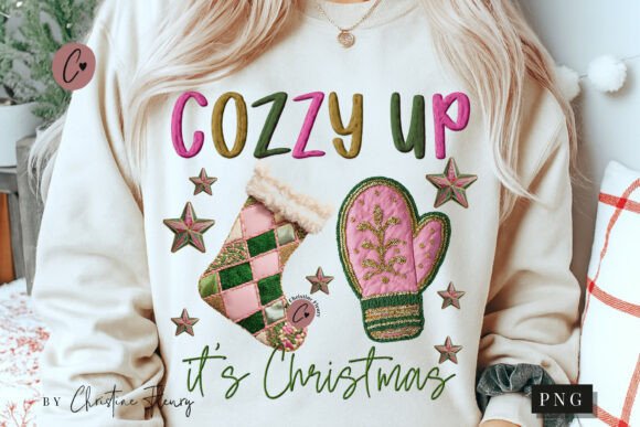 Faux Embroidery Cozy Season PNG Review