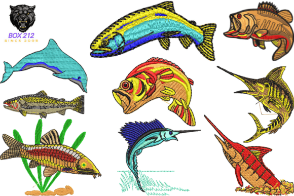 Fish Embroidery Designs Collection Review
