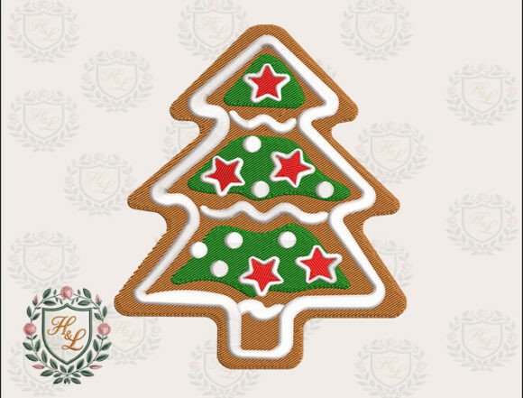 Gingerbread Xmas Tree Embroidery Files Review