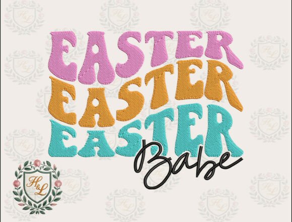 Groovy Easter Embroidery Files Review