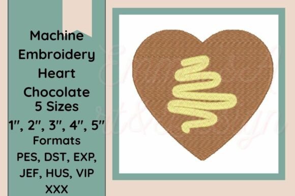 Heart Chocolate Machine Embroidery Review
