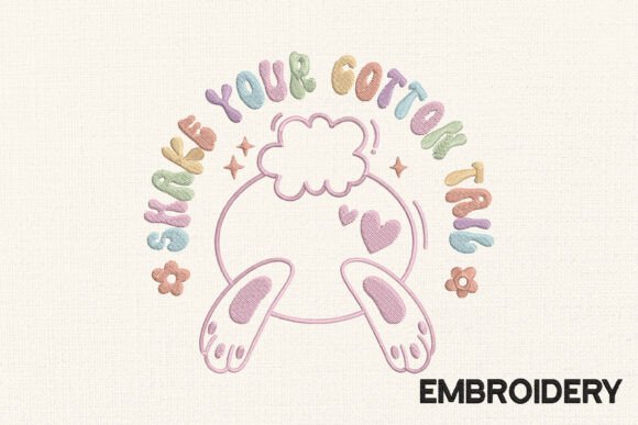 Shake Your Cotton Tail Easter Embroidery Review