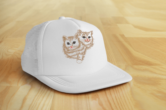 Two Cute Cats Embroidery Design Review