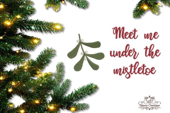 Under the Mistletoe Embroidery Review
